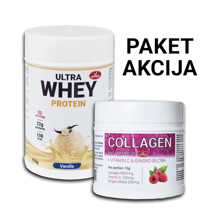 Olympic Ultra Whey Protein Vanila + Collagen